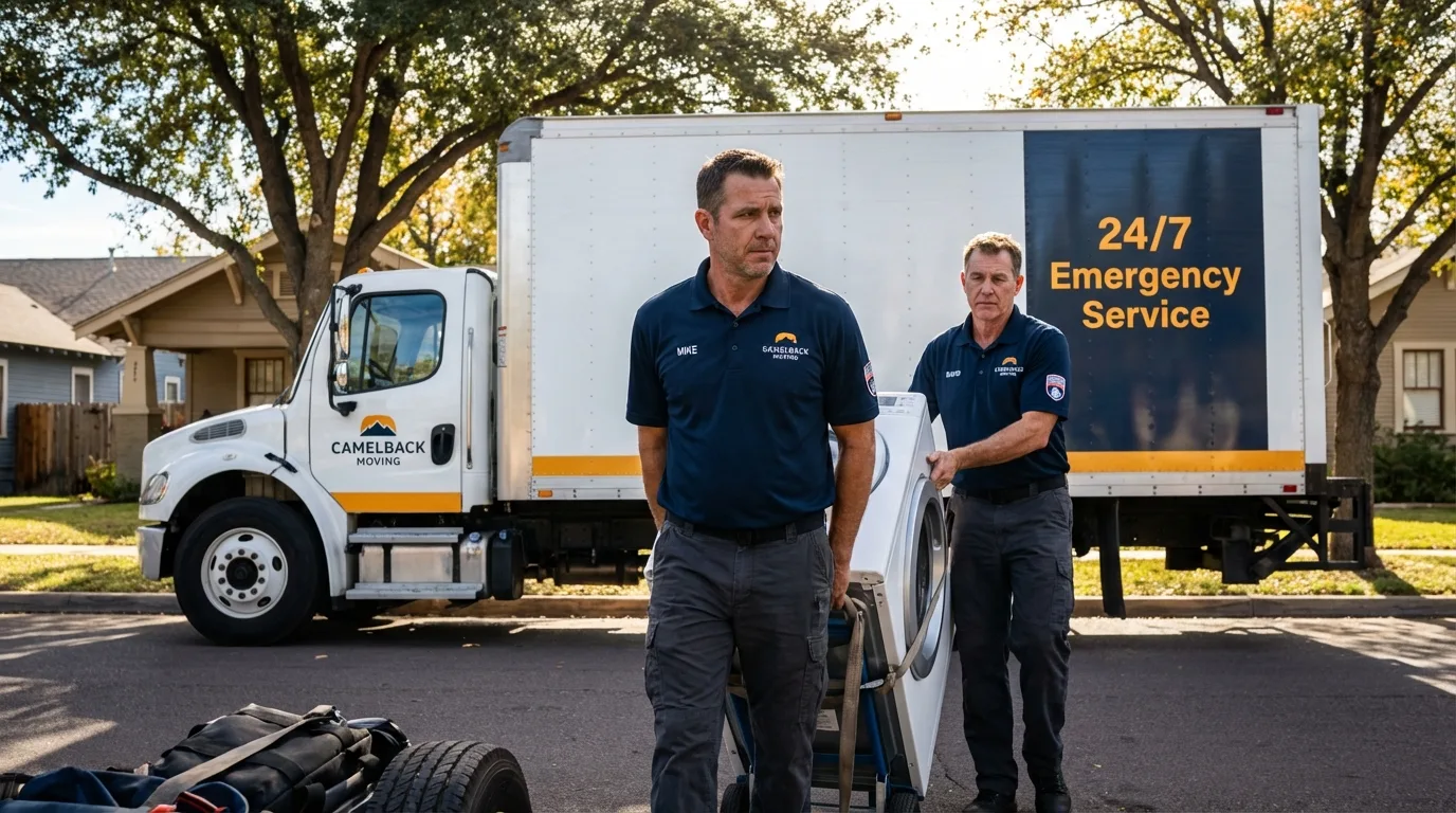 CamelBack Moving crew loading furniture in Okeechobee, FL